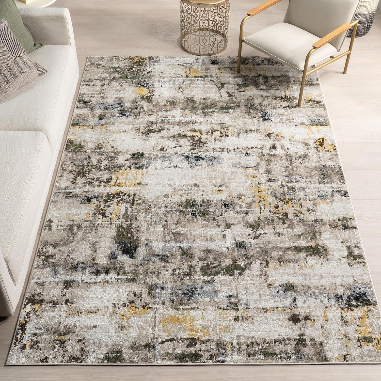 Nuloom Aaliyah Casual Abstract Machine Washable Indoor Area Rug