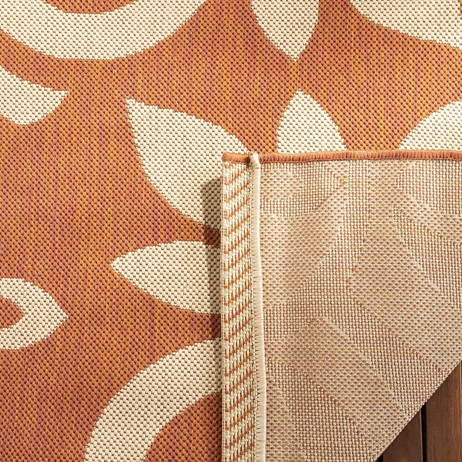 Martha Stewart Bloomfield - MSR4229 - Indoor Power Loomed Area Rugs - Cinnamon Stick - 8'x11'2"