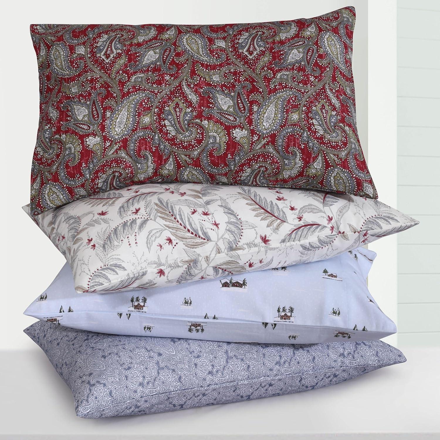 Tribeca Living Flannel Paisley Sheet Set