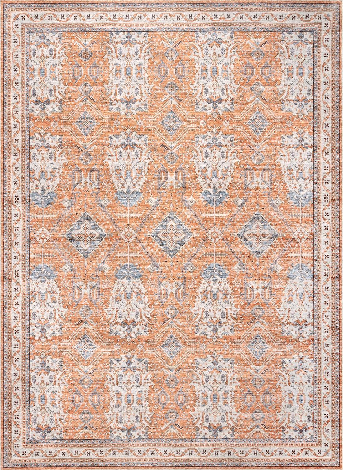 nuLOOM Sky Machine Washable Global Inspired Area Rug