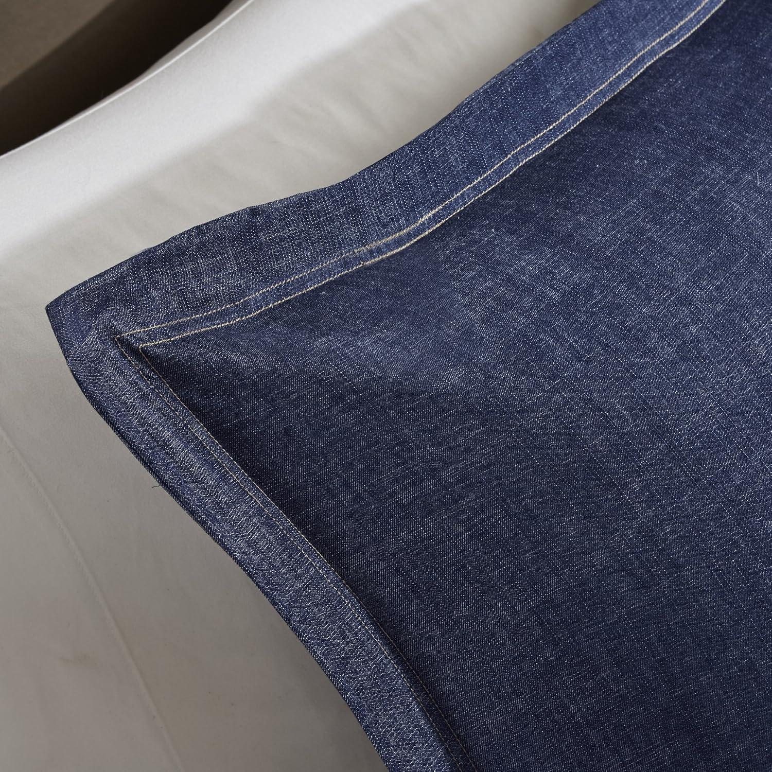 Perry Oversized Denim Comforter Set