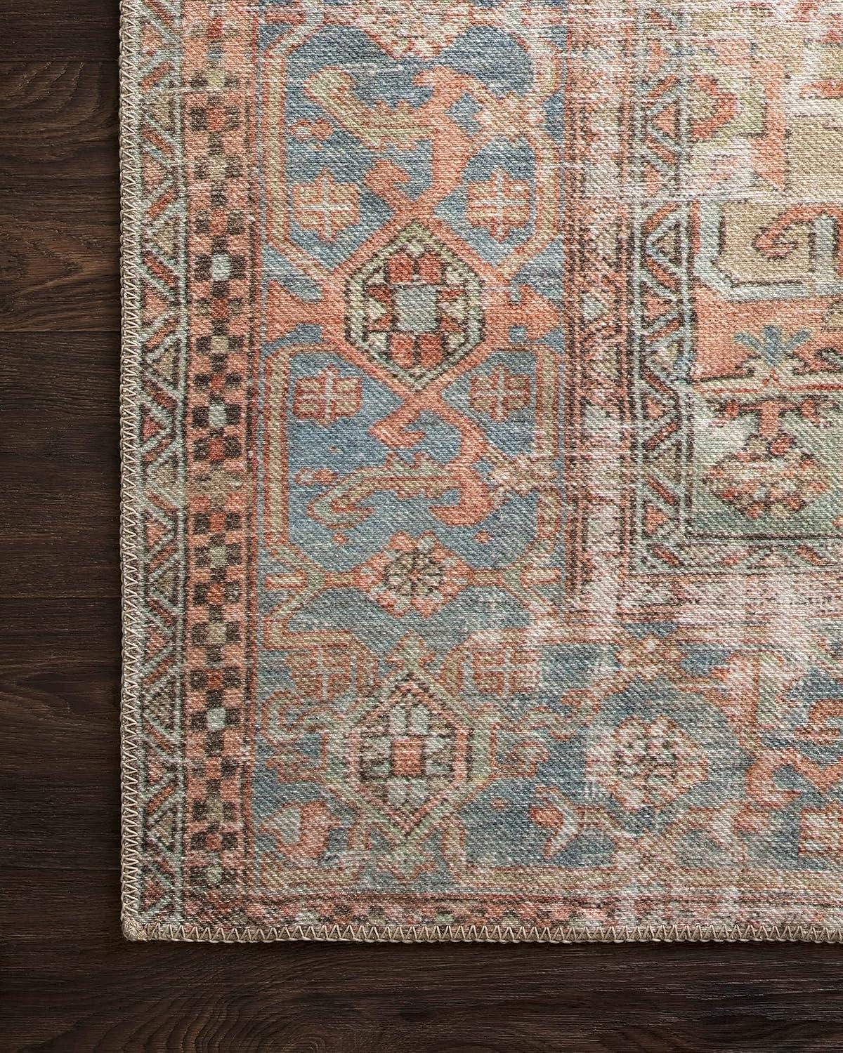 Skye Oriental Terracotta Area Rug