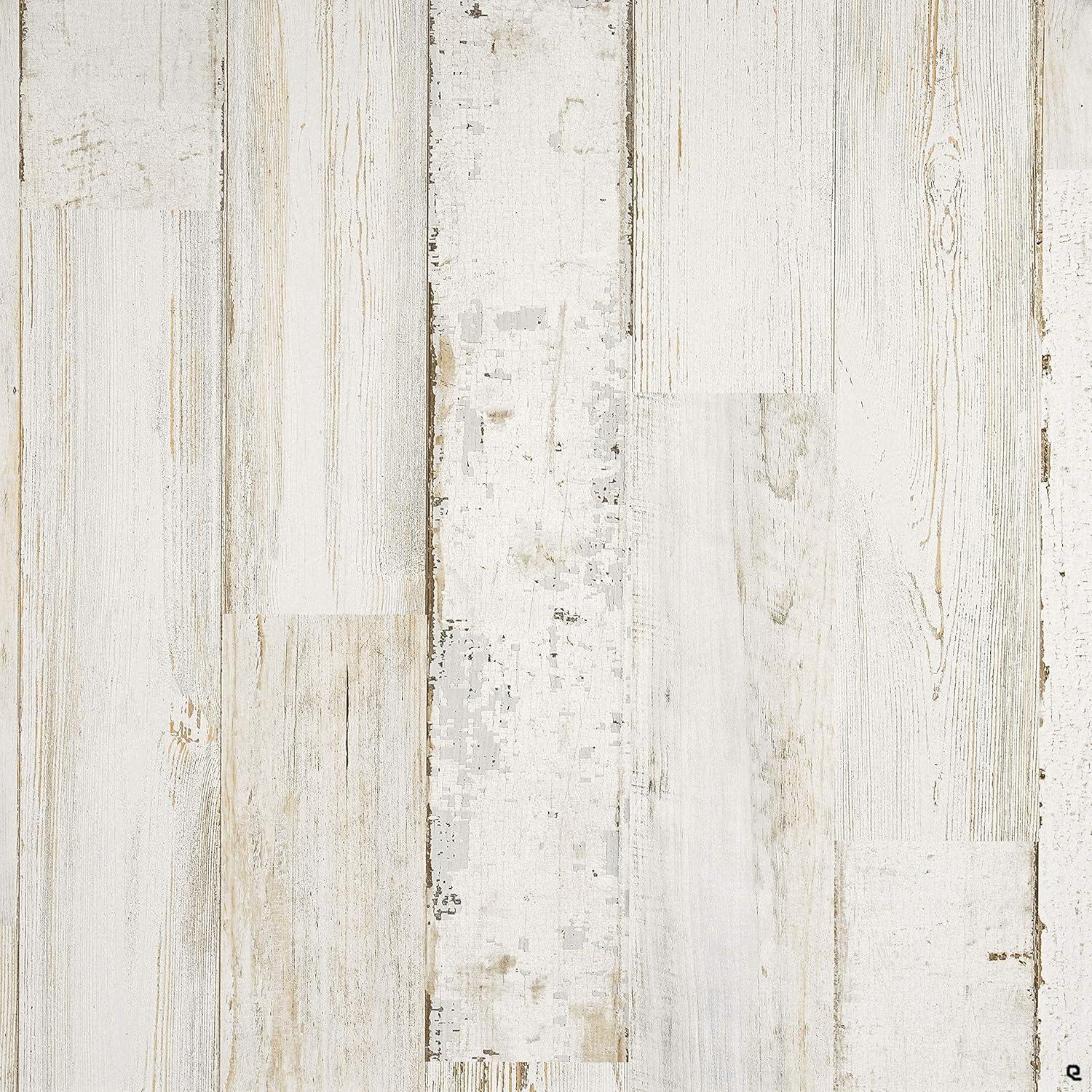 44" 3 Shelf Bookcase White - Sauder: Farmhouse Style, Smooth Laminate Finish, MDF Construction