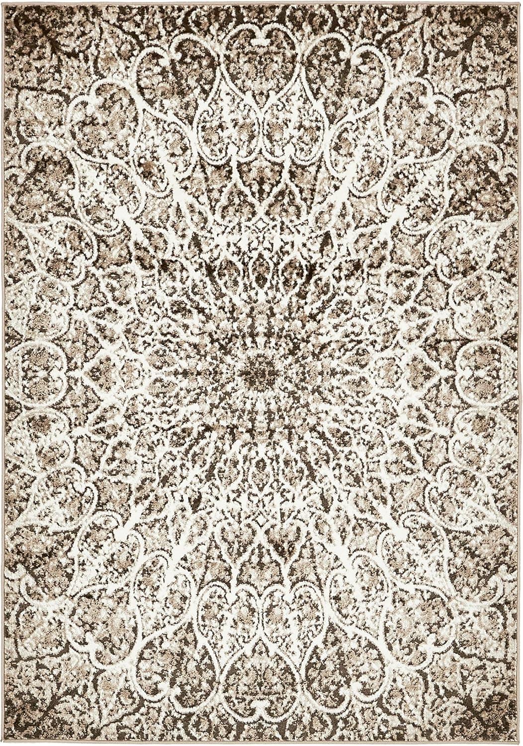 Unique Loom Sofia Grace Geometric Indoor Woven Area Rug