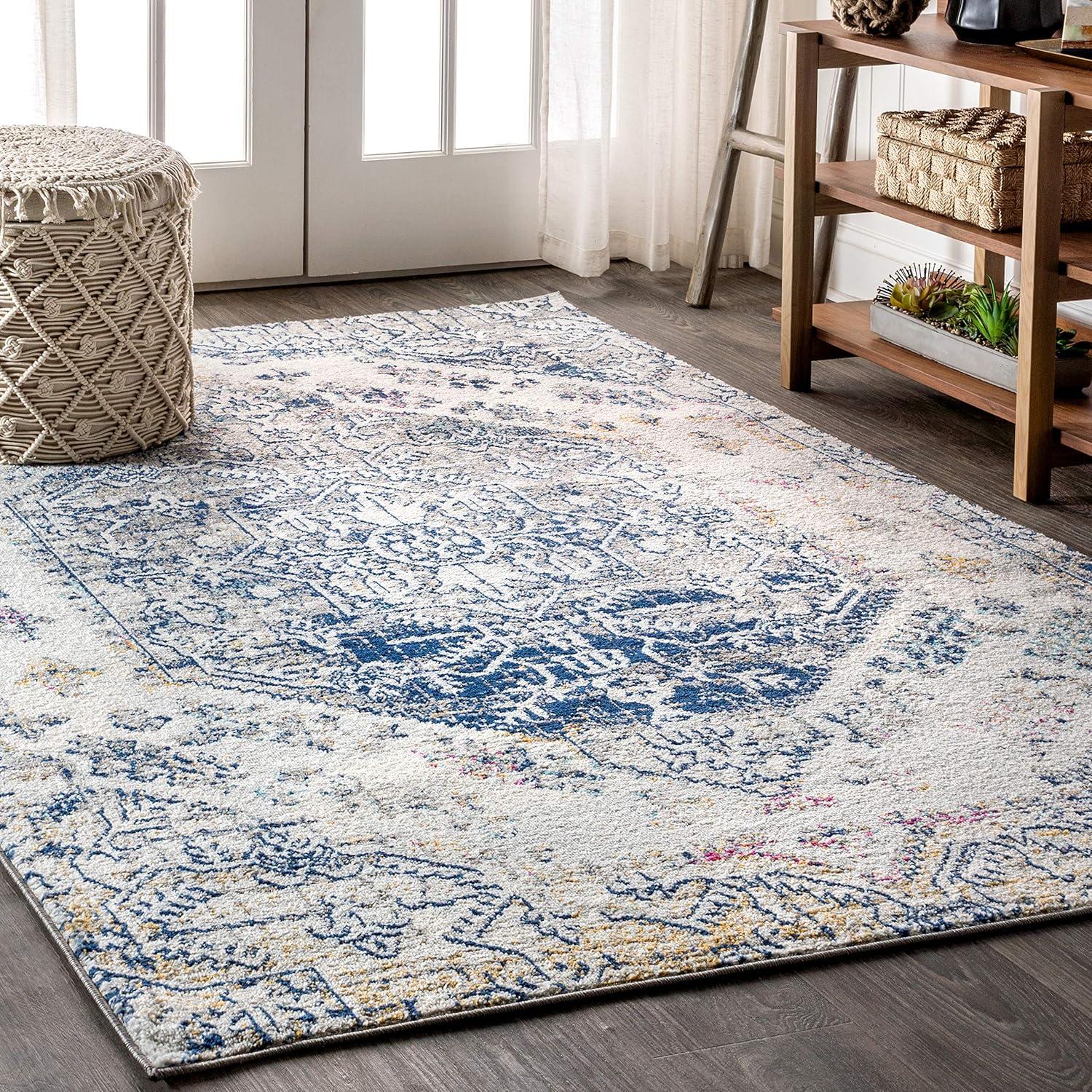 Modern Persian Boho Vintage Area Rug  - JONATHAN Y