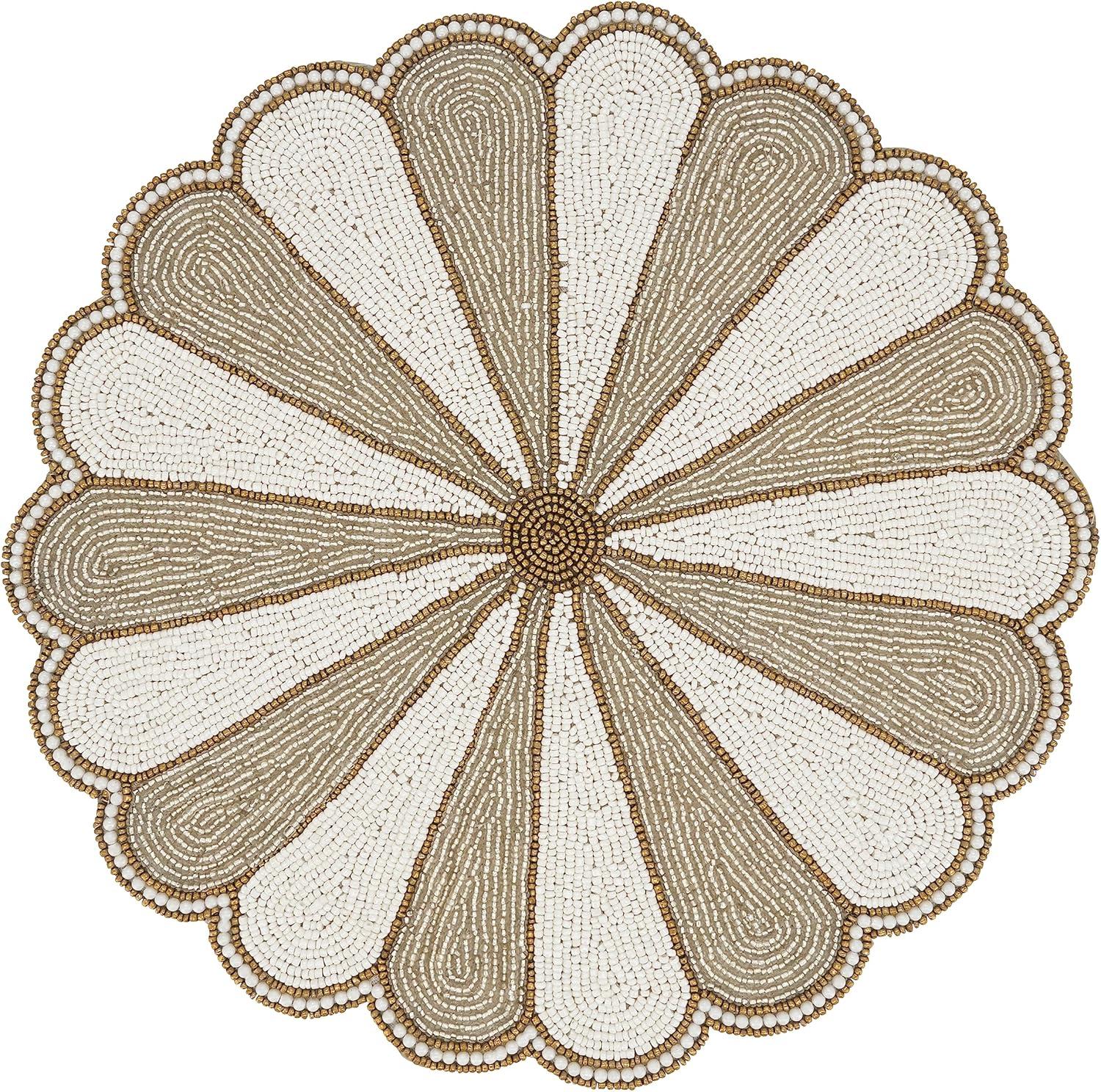 No Pattern Round Placemat