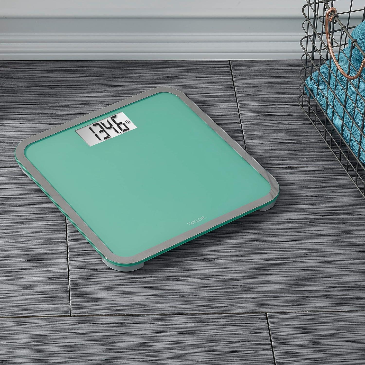 Taylor Digital Bathroom Scale, 500 Pound Capacity, Sea Foam Green & Reviews | Wayfair