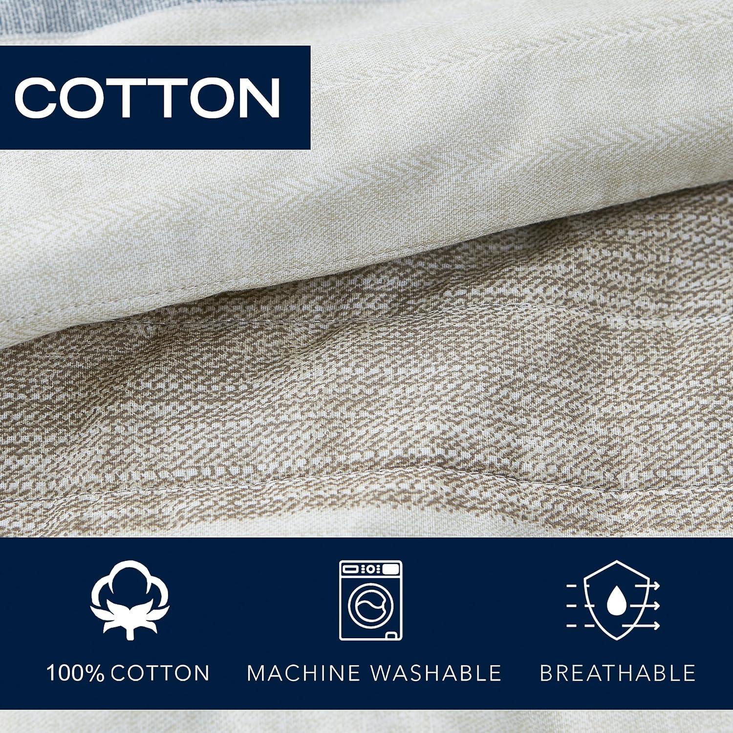 Nautica Nautica Ridgeport Cotton Reversible Quilt Set