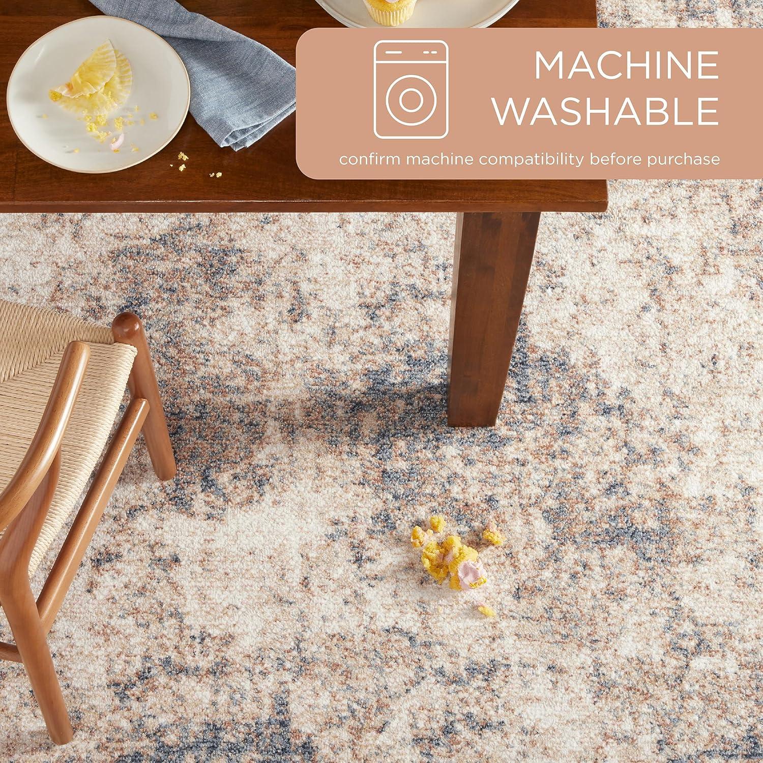 Town & Country Everyday Rein Everwash Washable Area Rug Brown/Beige