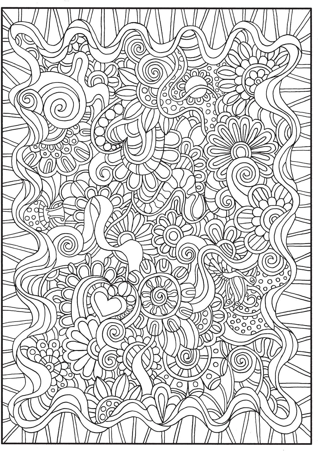 Creative Haven Dream Doodles - (Adult Coloring Books: Calm) by  Kathy Ahrens (Paperback)