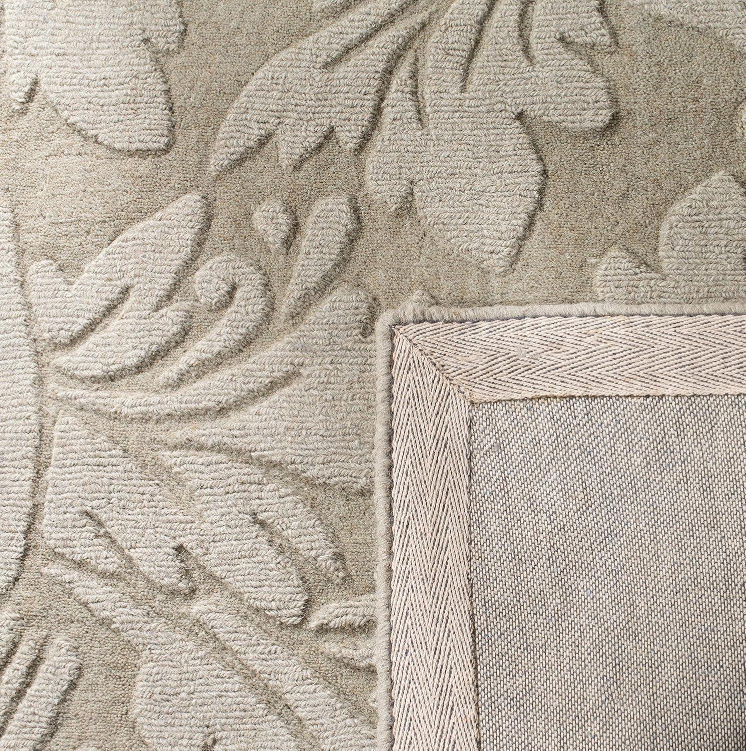 Impressions IM344 Hand Loomed Area Rug - Sage - 6'x9' - Safavieh.