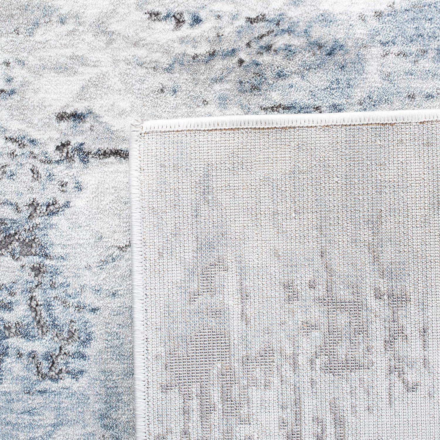 Craft CFT850 Loomed Indoor Area Rug - Blue/Grey - 4'x6' - Safavieh