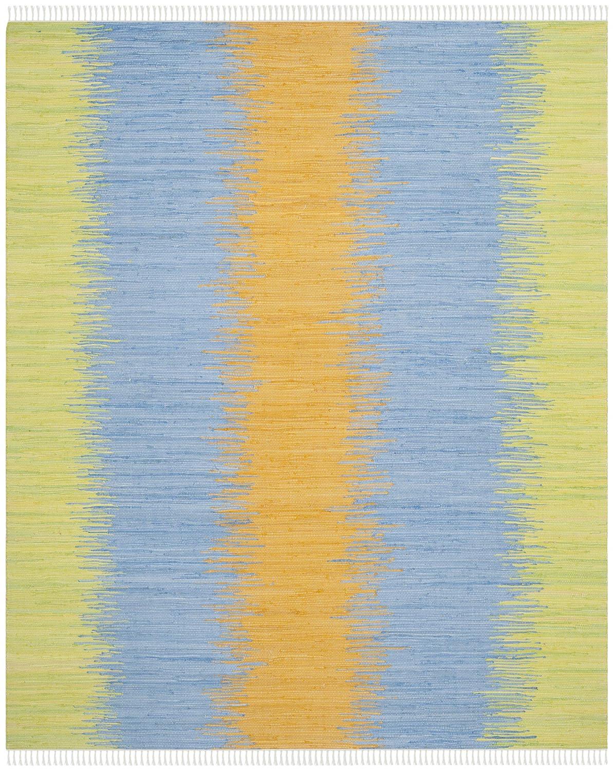 Montauk MTK710 Hand Woven Indoor Area Rug - Green/Gold - 8'x10' - Safavieh.