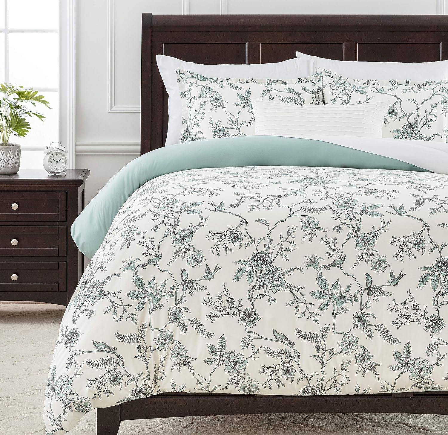 Chanasya French Toile Duvet Cover Set