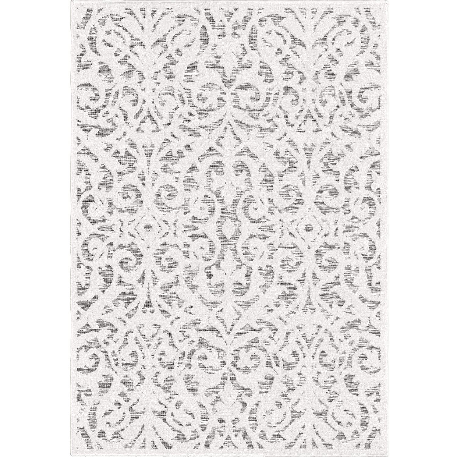 My Texas House Ladybird Natural Gray High Low Indoor Outdoor Rug
