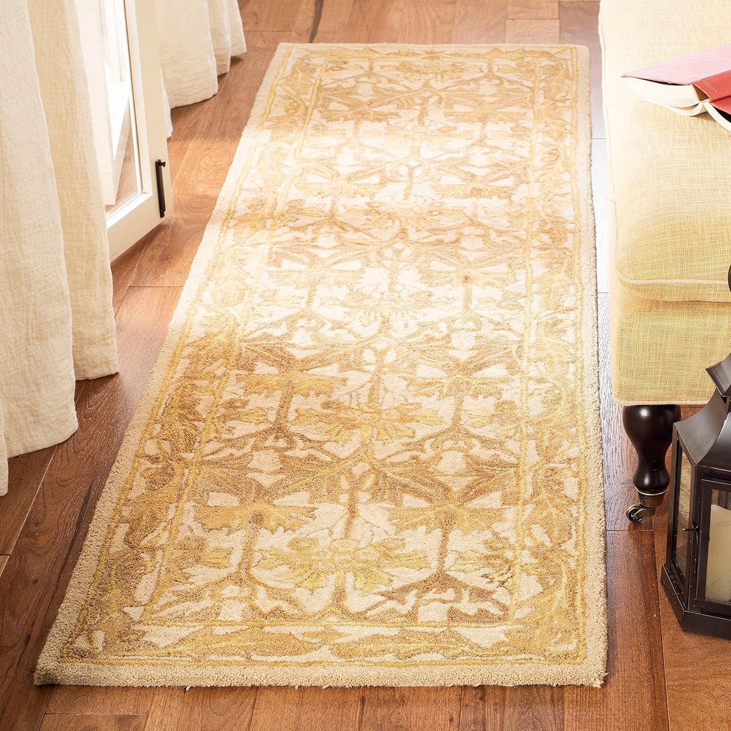 Anatolia AN541 Hand Tufted Indoor Area Rug - Navy/Sage - 8'x10' - Safavieh