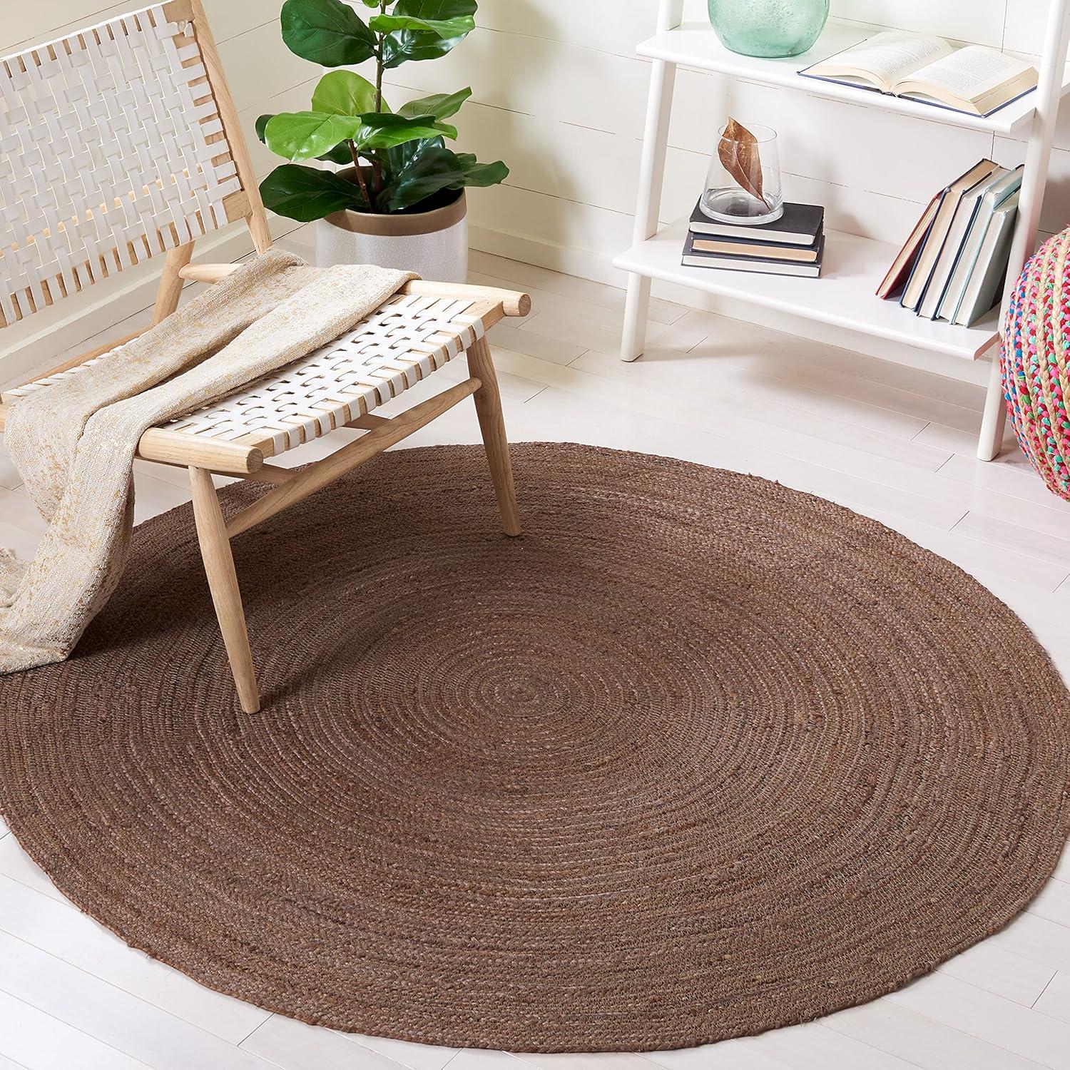 August Grove® Lupica Natural Fiber Hand Woven Jute Solid Color Rug | Wayfair