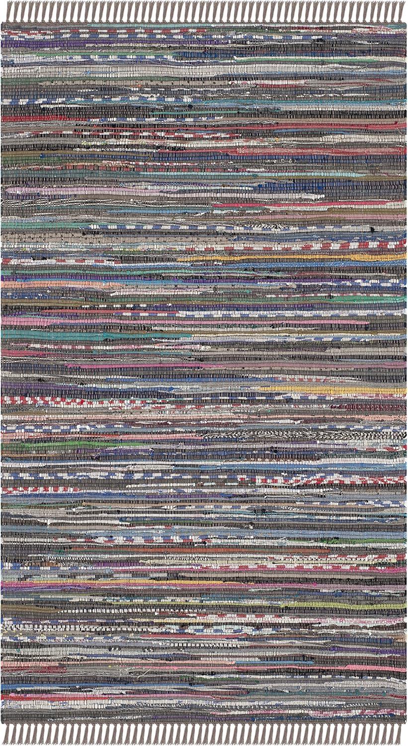 Rag Area Rug RAR121 Hand Woven Area Rug  - Safavieh