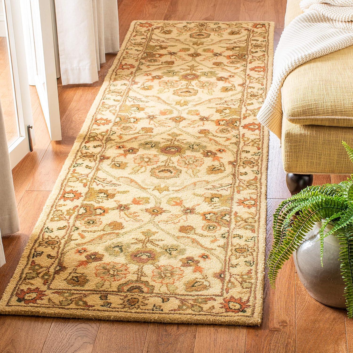 Antiquity AT51 Hand Tufted Indoor Accent Rug - Gold - 2'3"x4' - Safavieh
