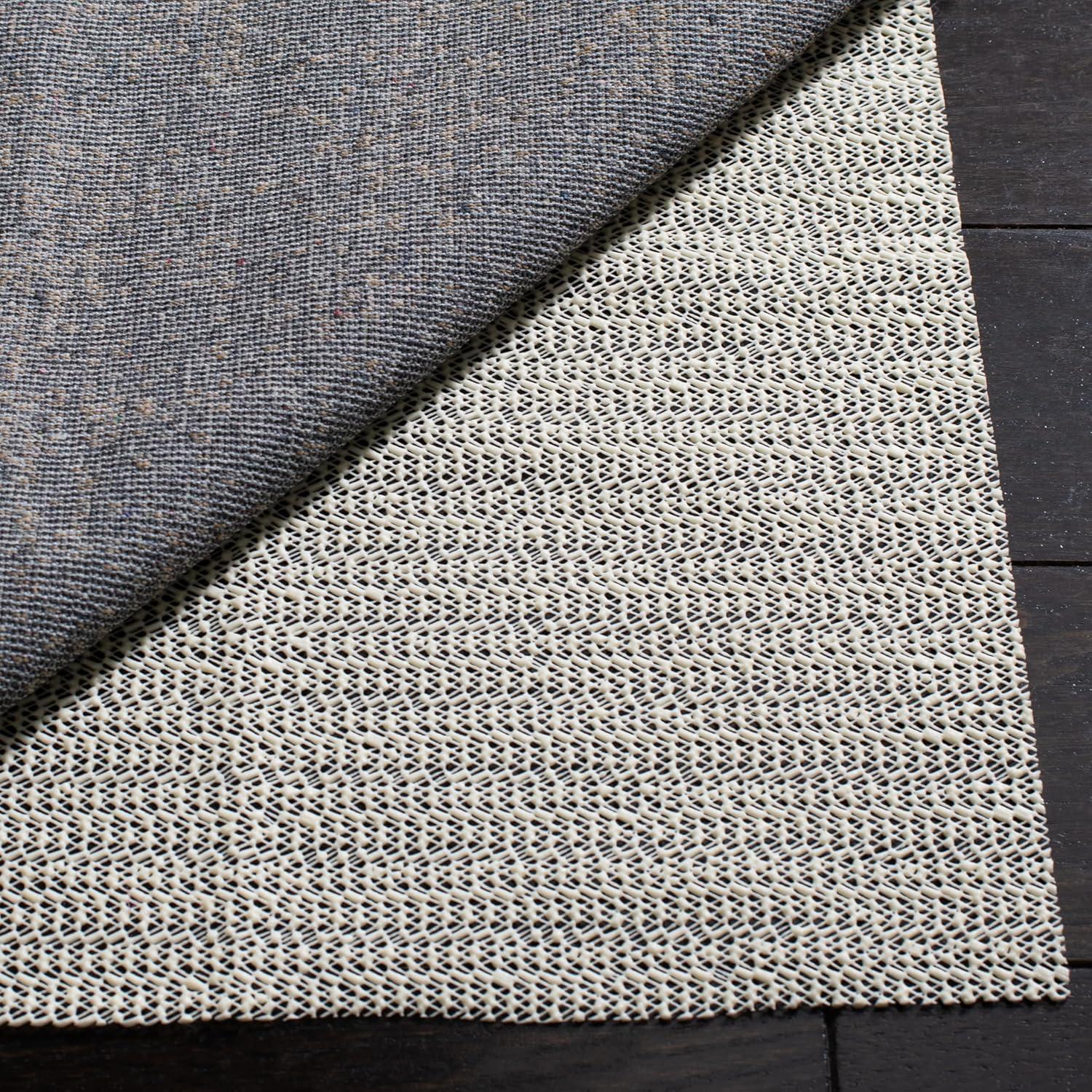 Ultra Pad PAD121 Power Loomed Indoor Rug Pad - White - 6' x 6' - Safavieh