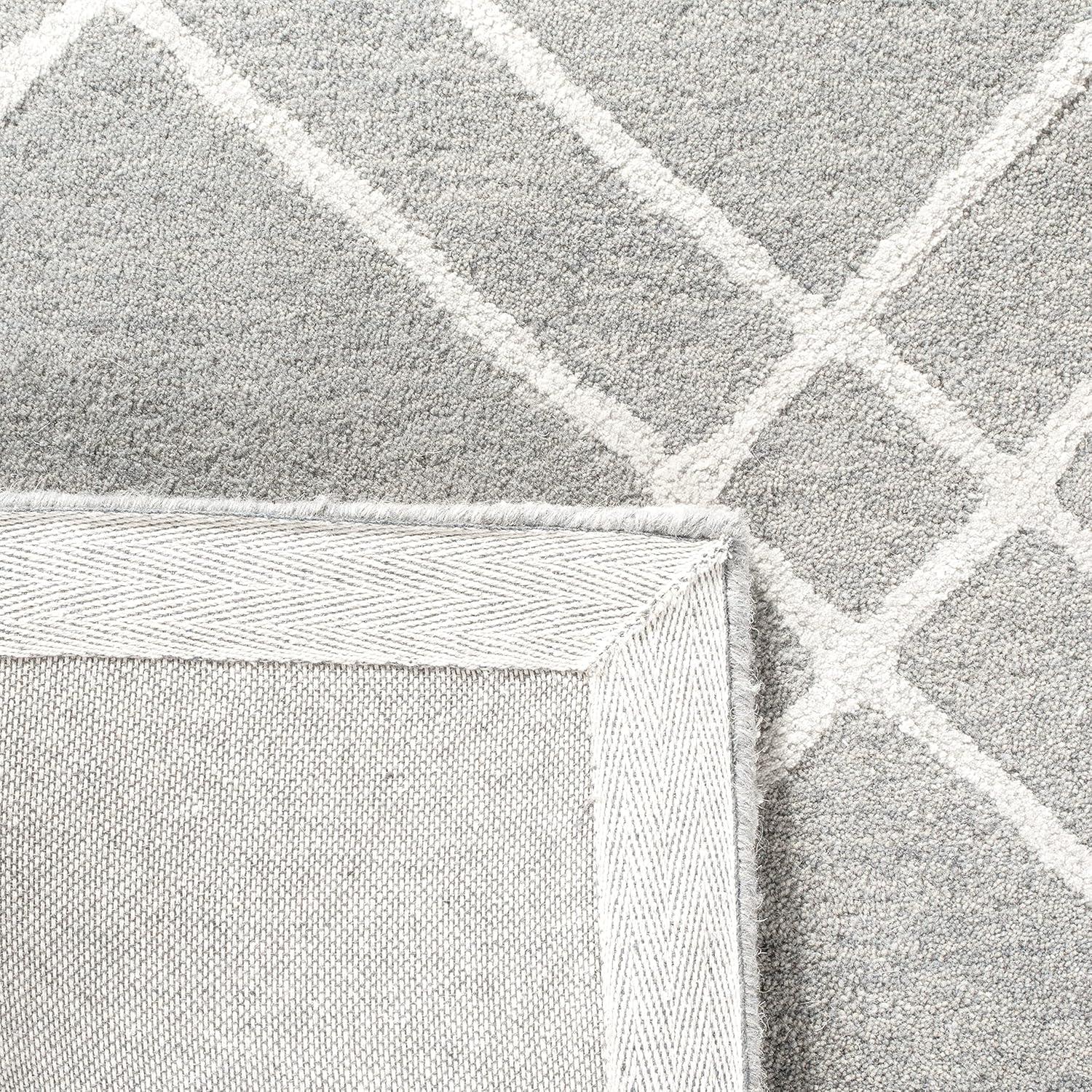 Himalaya HIM901 Handmade Accent Rug - 2'x3' - Grey/Silver - Safavieh