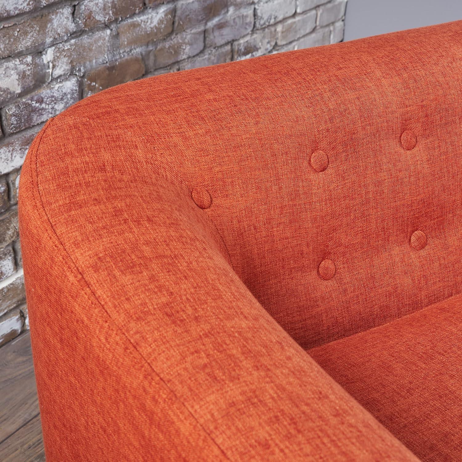 Bridie Mid-Century Loveseat Muted Purple - Christopher Knight Home: Stylish 2-Seater, Polyester Upholstery, Hardwood Frame