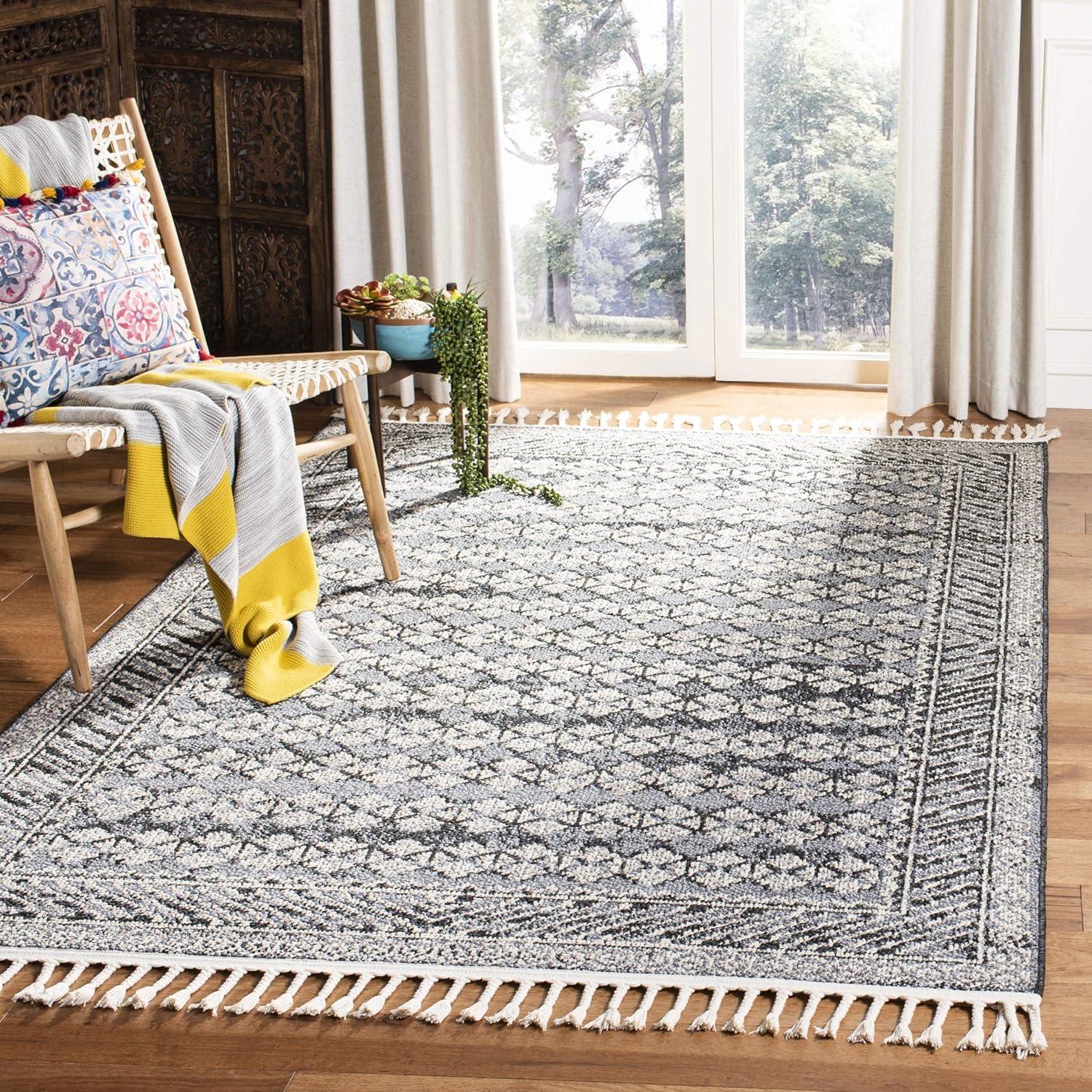 Safavieh Marrakech Brody Border Fringe Area Rug or Runner