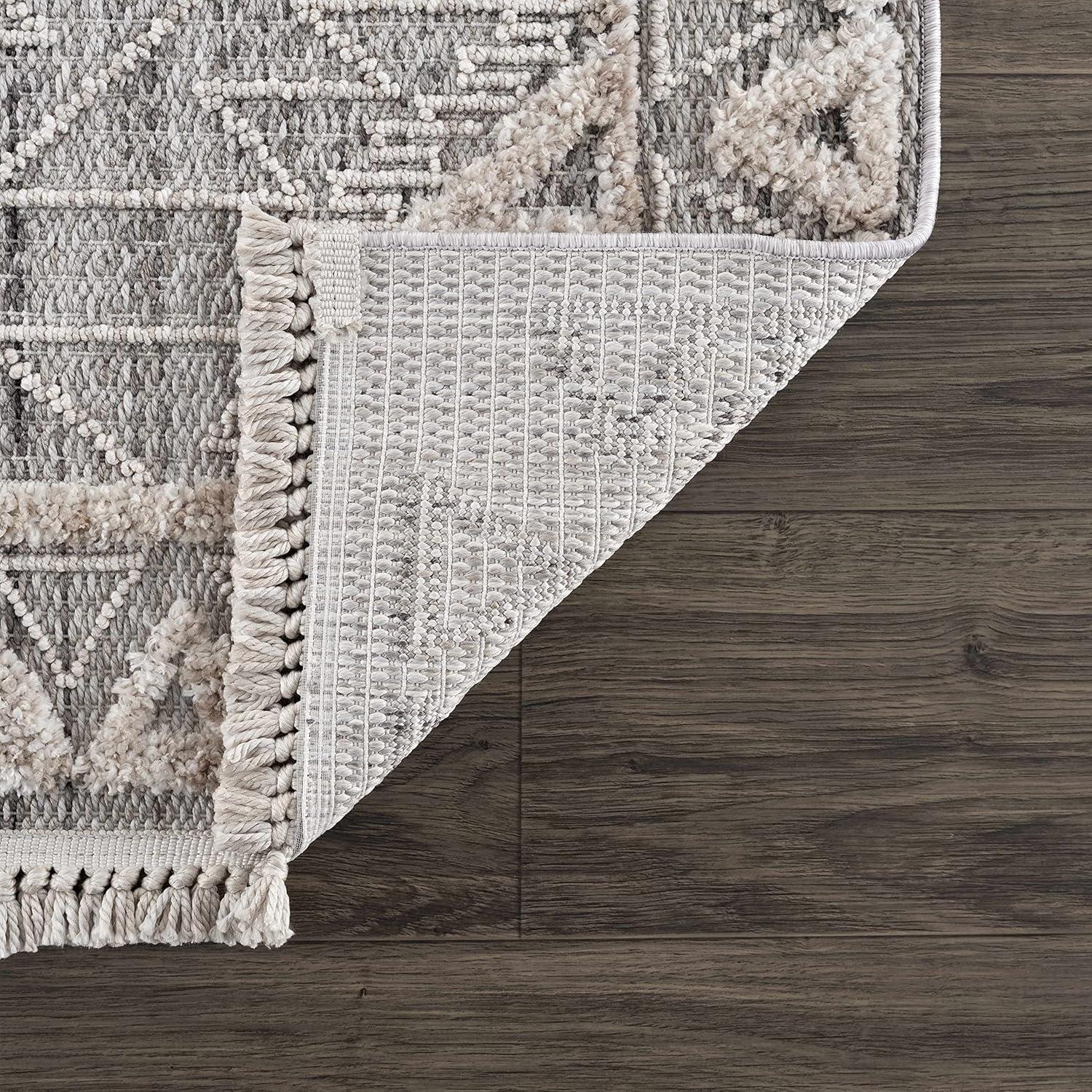 Hauteloom Rectangle Area Rug   Charcoal