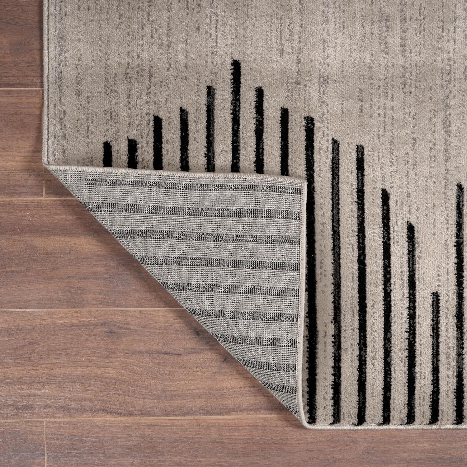 World Rug Gallery Bohemian Stripe Area Rug