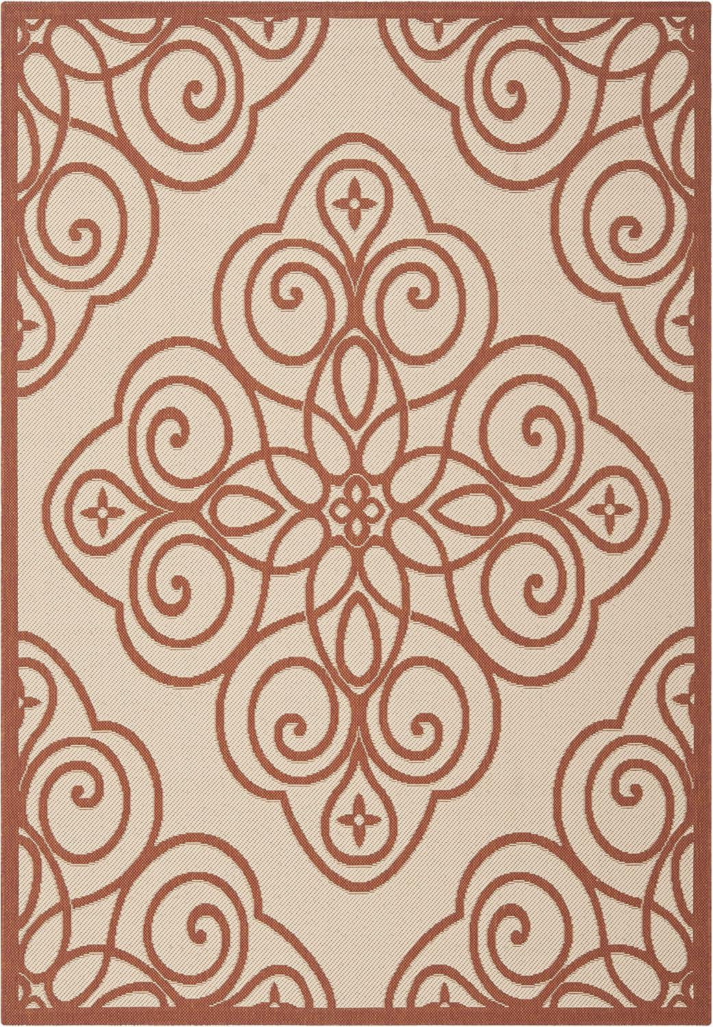 Safavieh Martha Stewart Rosamond Outdoor Geometric Swirl Area Rug