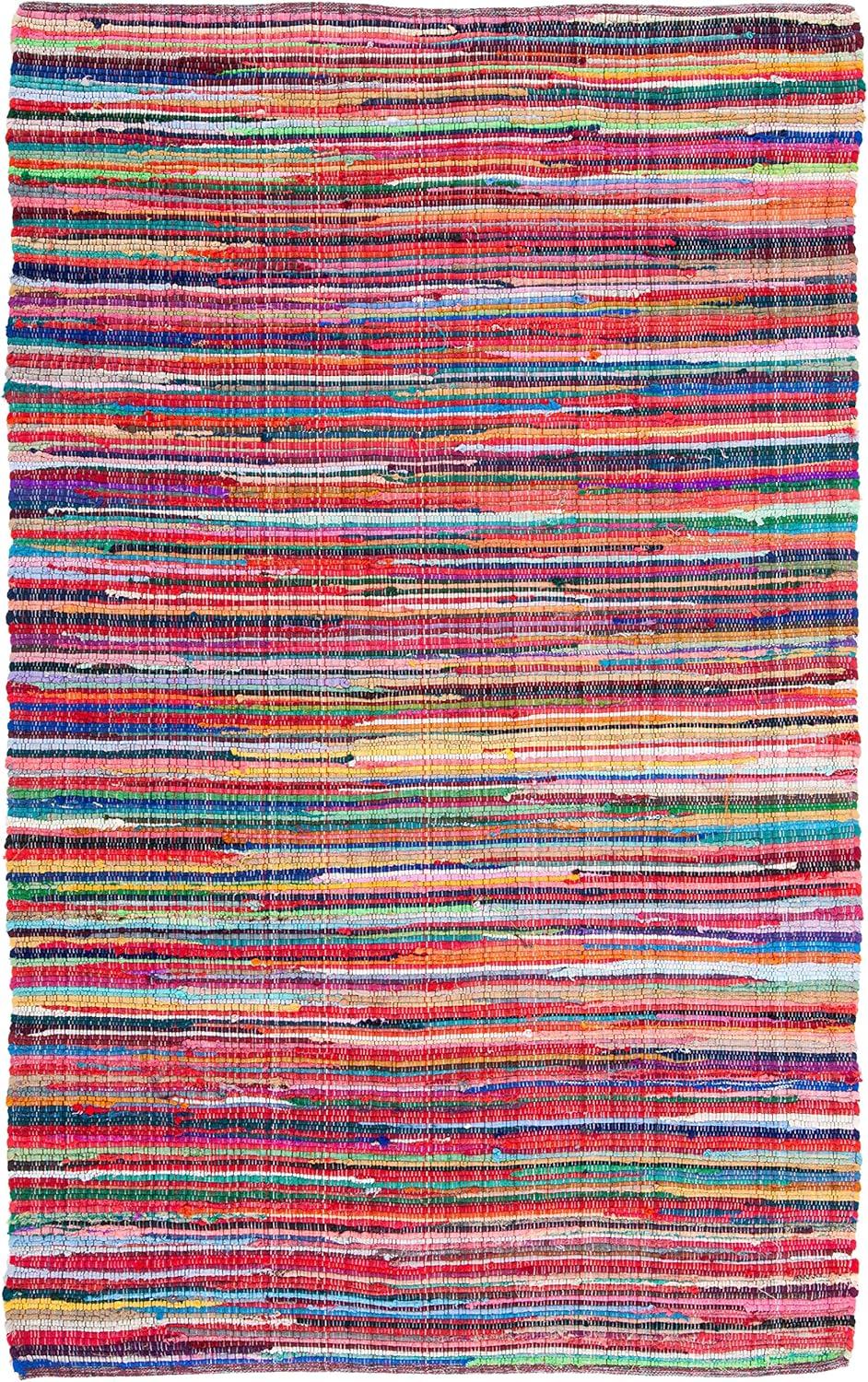 Rag Area Rug RAR240 Hand Woven Area Rug  - Safavieh