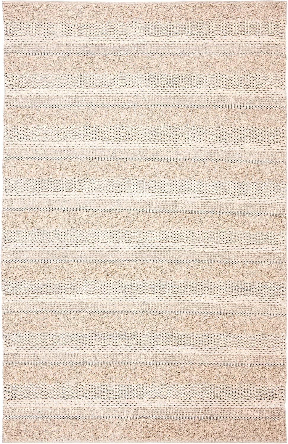 Natura NAT651 Hand Woven Area Rug - Ivory - 4'x6' - Safavieh.