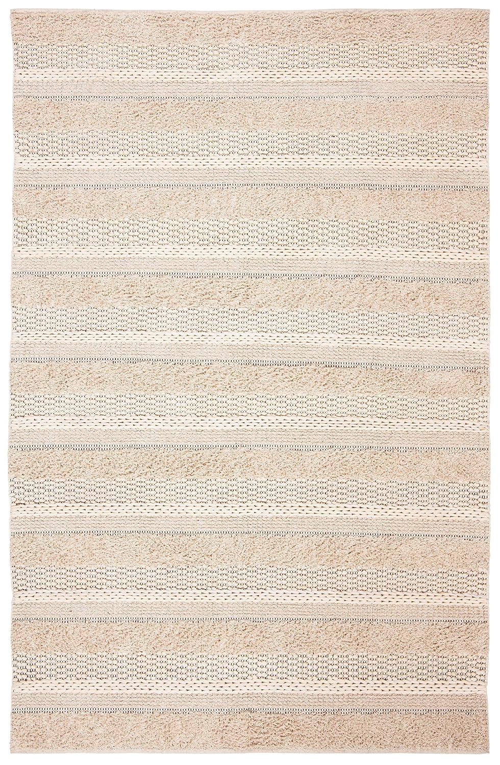 Natura NAT651 Hand Woven Area Rug - Ivory - 4'x6' - Safavieh.