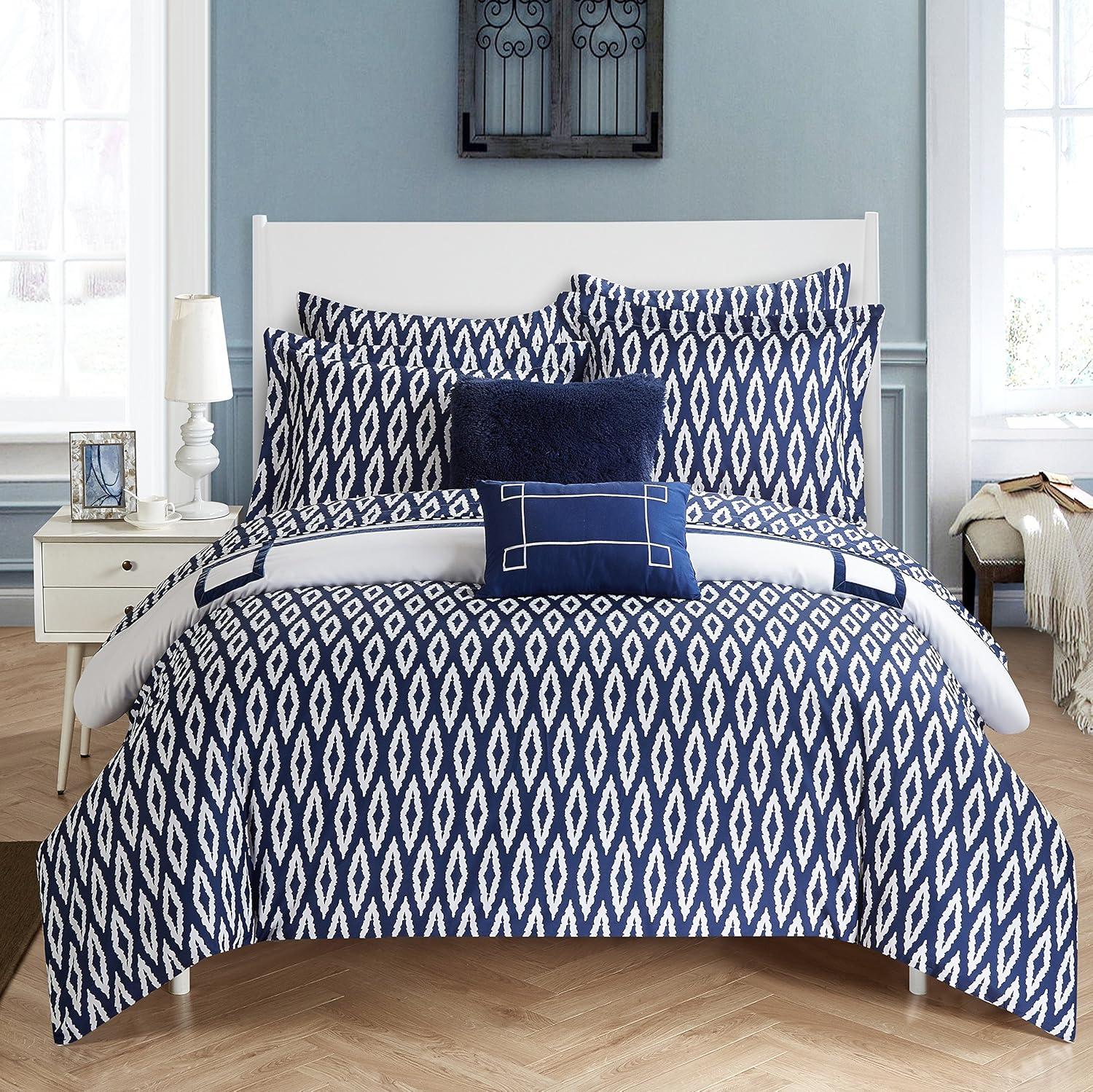 Chic Home Trace Reversible Comforter Set