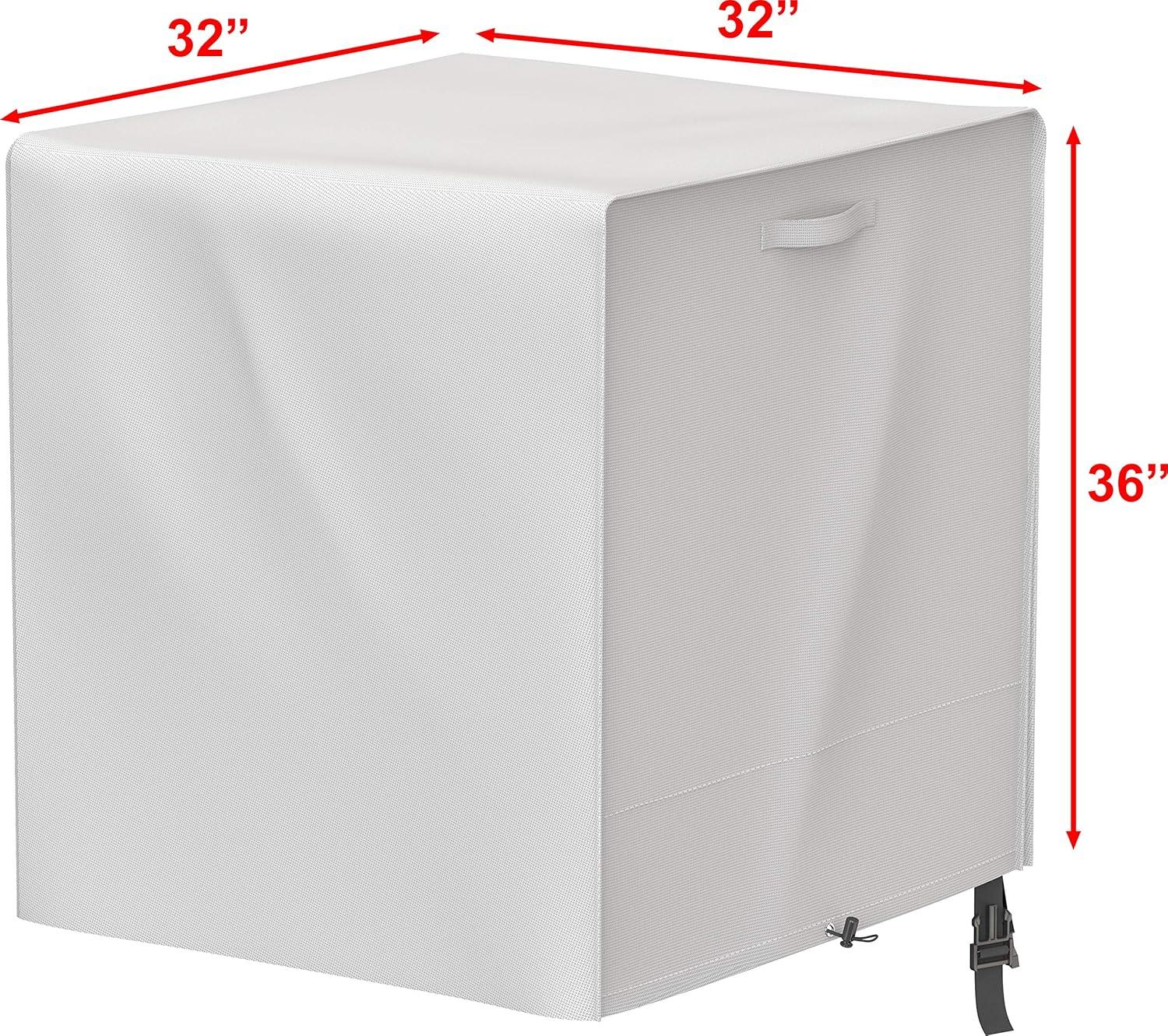 Simple Houseware Air Conditioner Cover for AC, Polyester, 36.00"