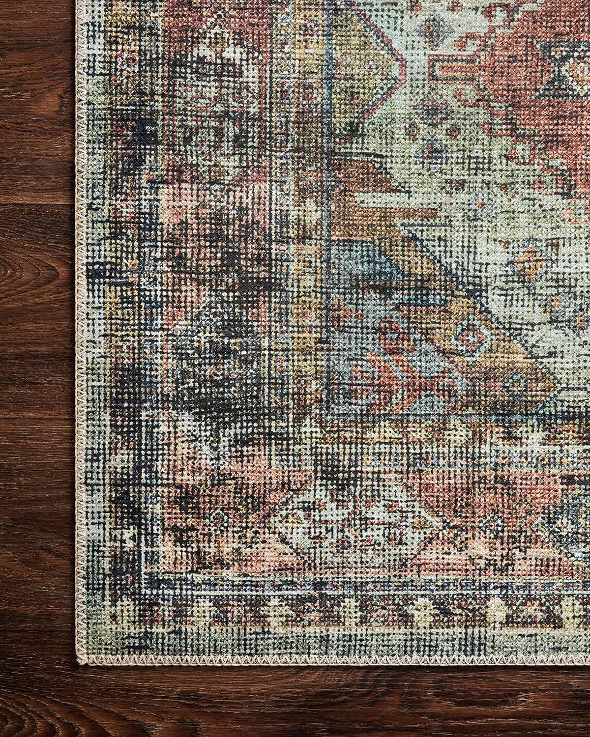 Loloi II Skye Oriental Apricot / Mist Area Rug