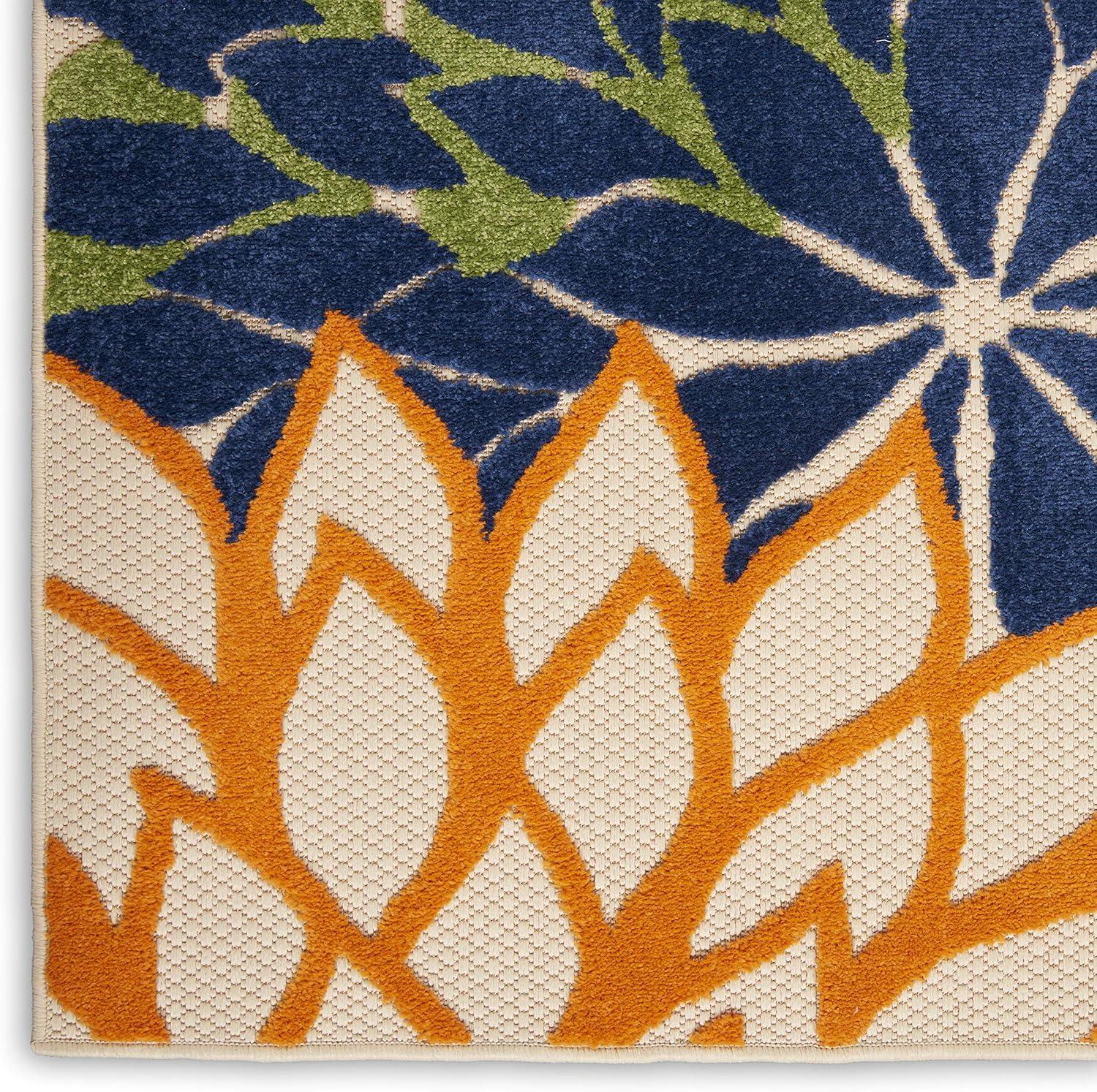 Nourison Aloha Floral Bloom Outdoor Rug