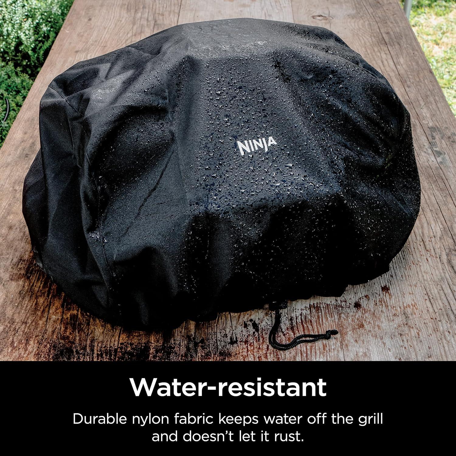 1 Pc, Ninja Woodfire Black Grill Cover For Og700