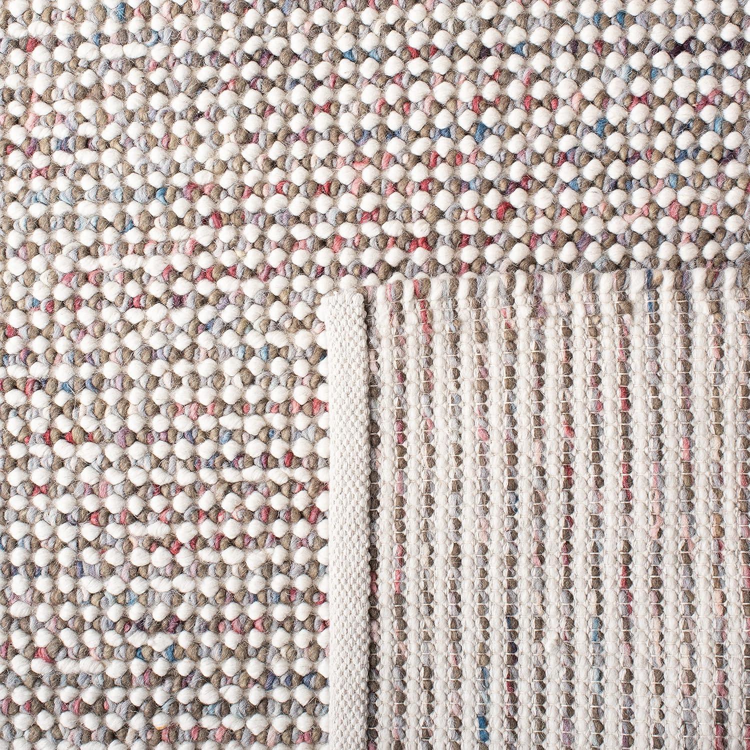 Flatweave Wool Solid Color Rug