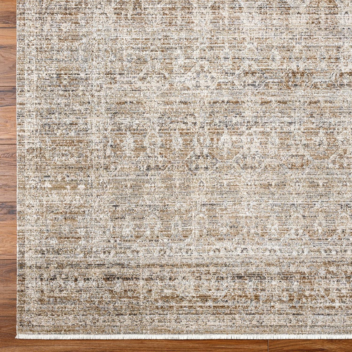 Livabliss x Becki Owens Margaret Damask Area Rug ,7'10" x 10', Vintage Brown