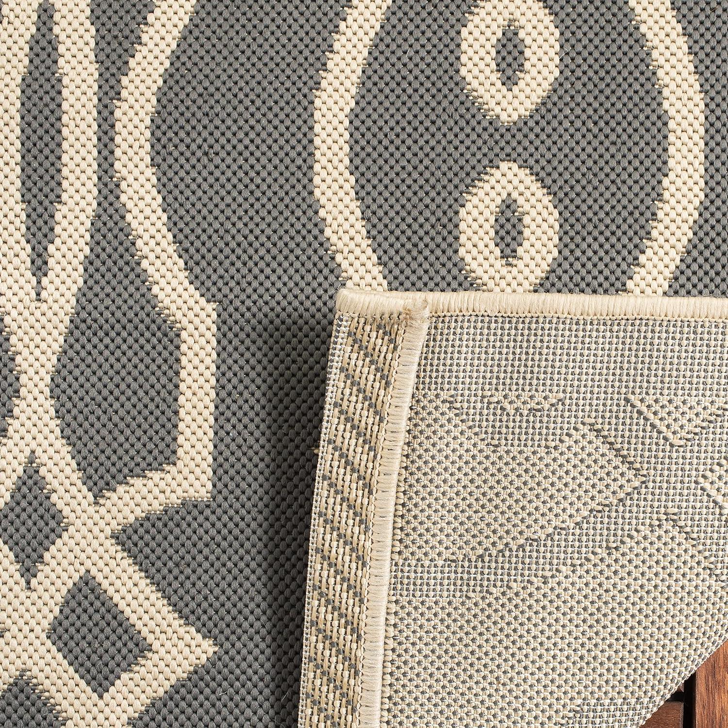 Martha Stewart Villa Screen - MSR4220 - Indoor Power Loomed Runners - Cement - 2'7"x8'2"