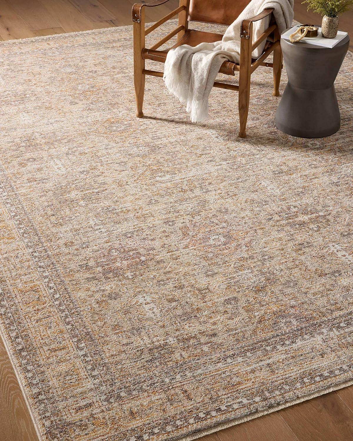 Angela Rose x Loloi Angela Rose x Loloi Blake Oatmeal / Spice Area Rug