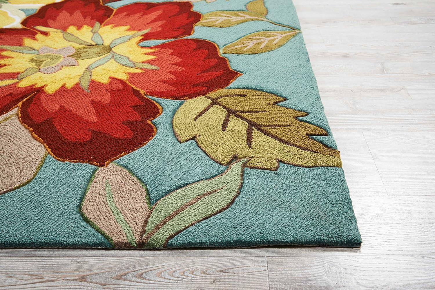 Nourison Fantasy Blooiming Floral Area Rug