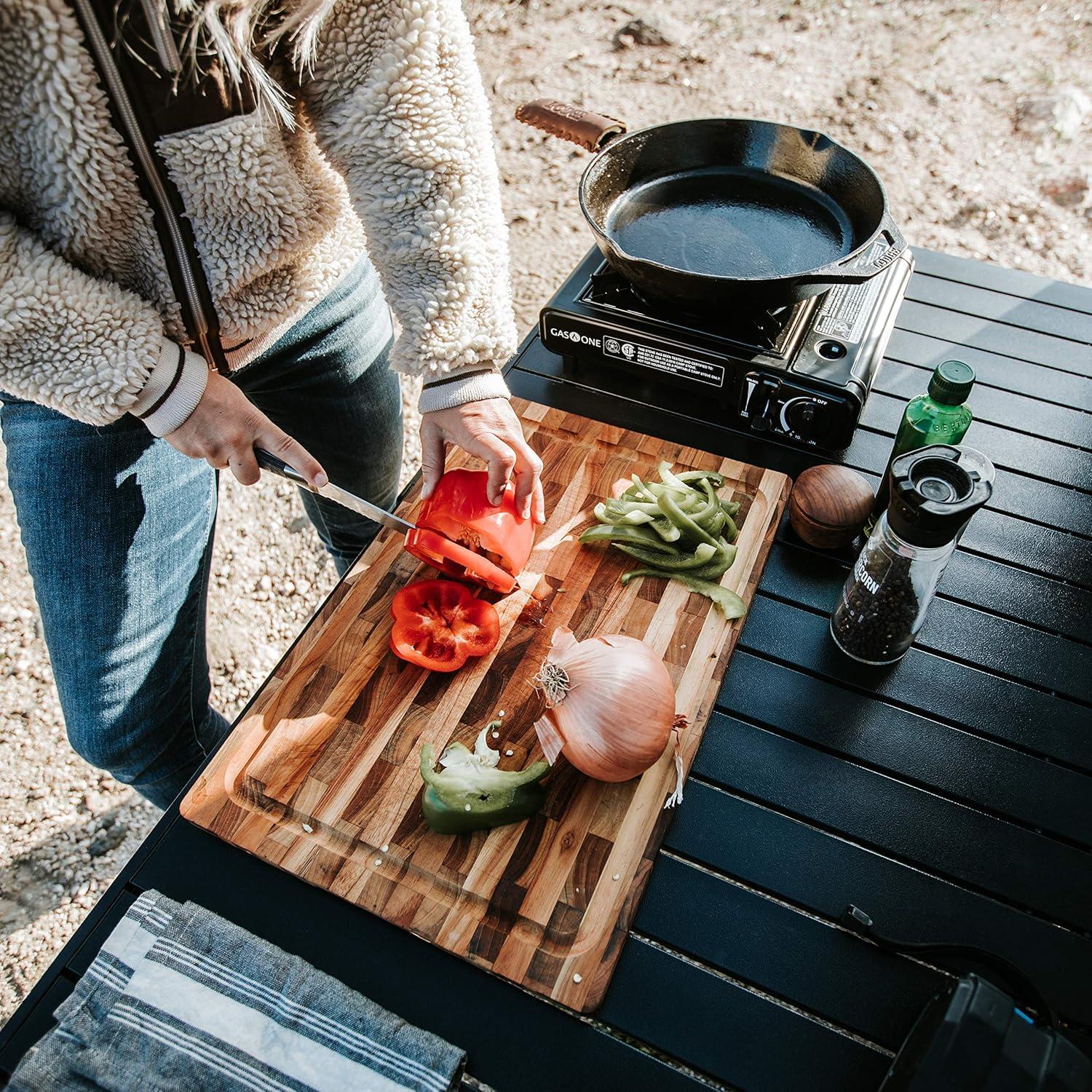 GAS ONE GS-3000 Portable Gas Stove with Carrying Case, 9,000 BTU, CSA Approved, Black