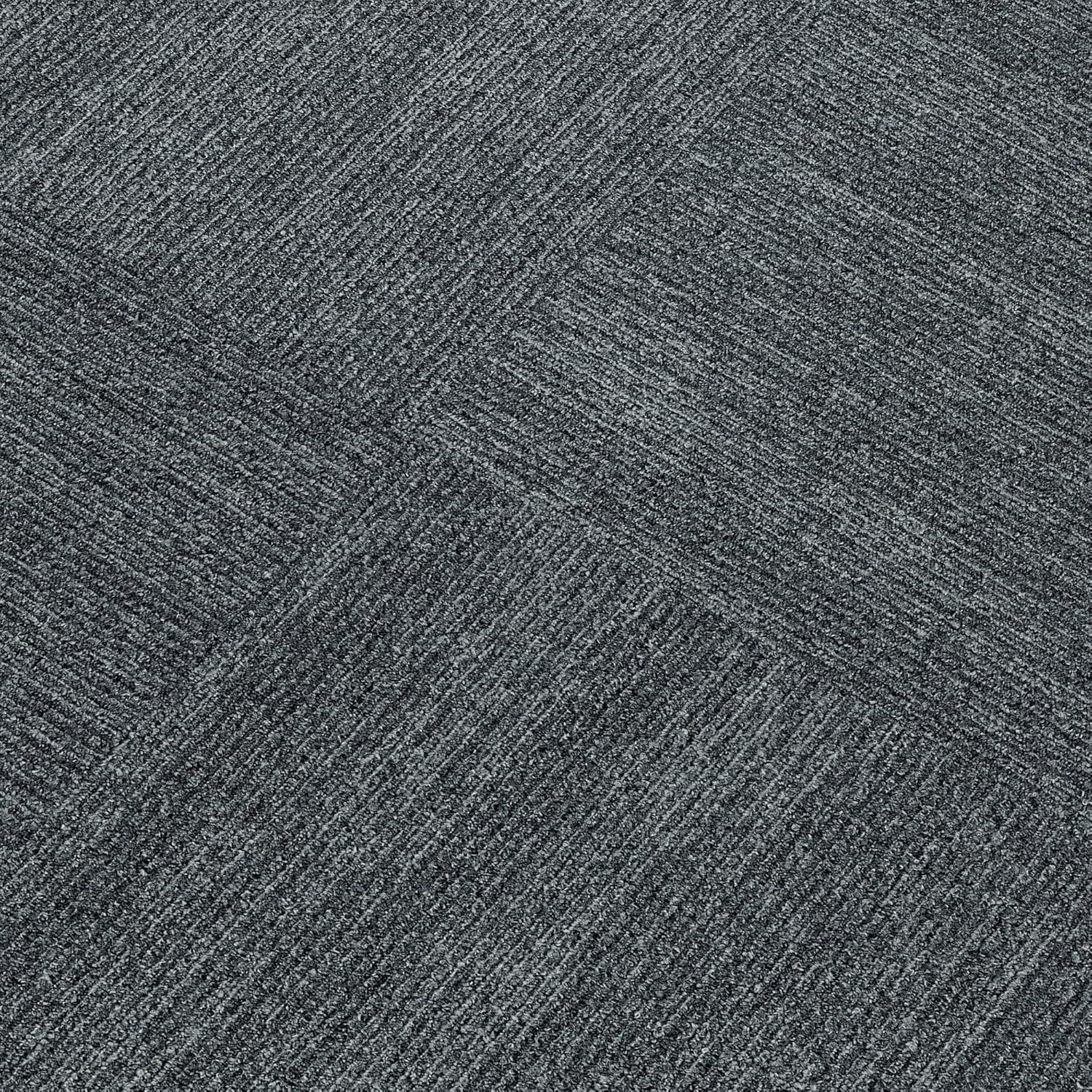 Elite 24" x 24" Dark Gray Nylon Loop Carpet Tile