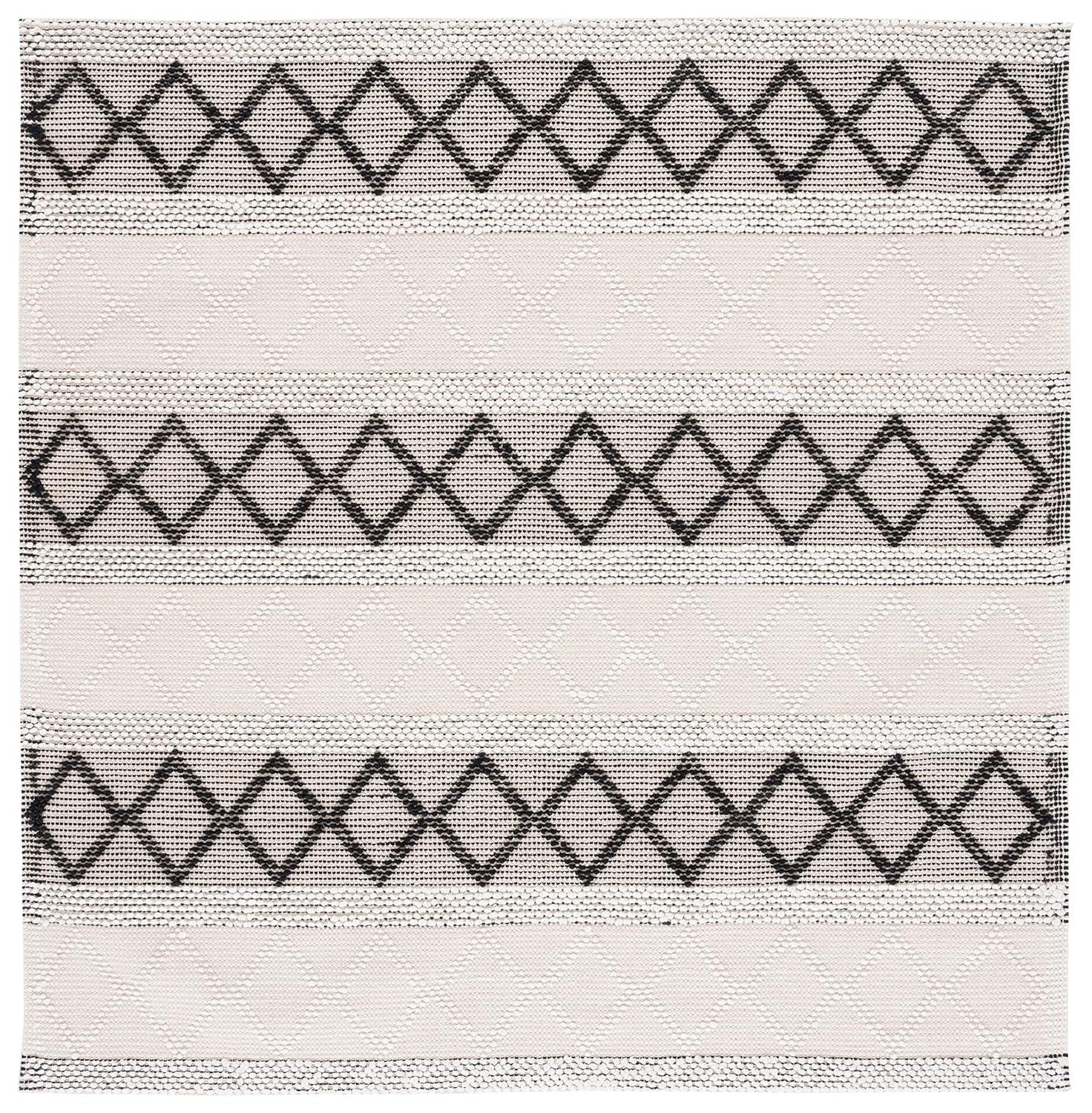 Safavieh Hand Woven 80% Wool, 20% Cotton Geometric Rug