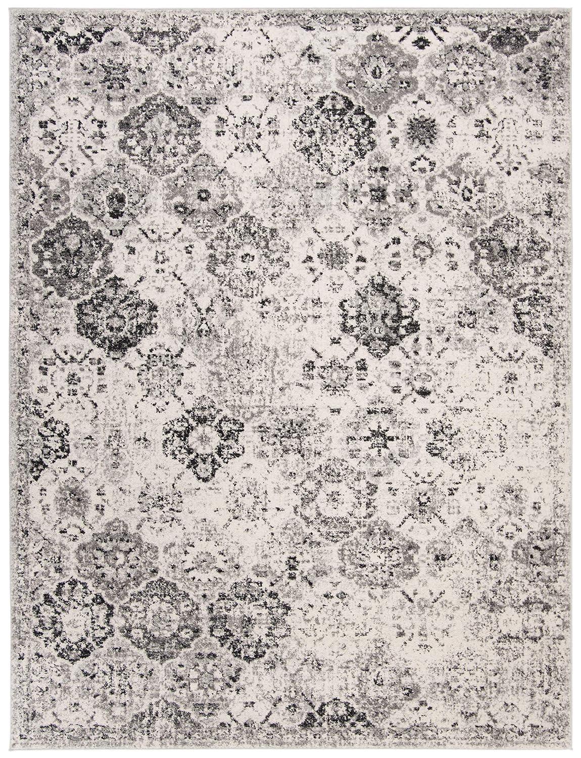 Madison MAD611 Power Loomed Indoor Area Rug - Silver/Grey - 8'x10' - Safavieh