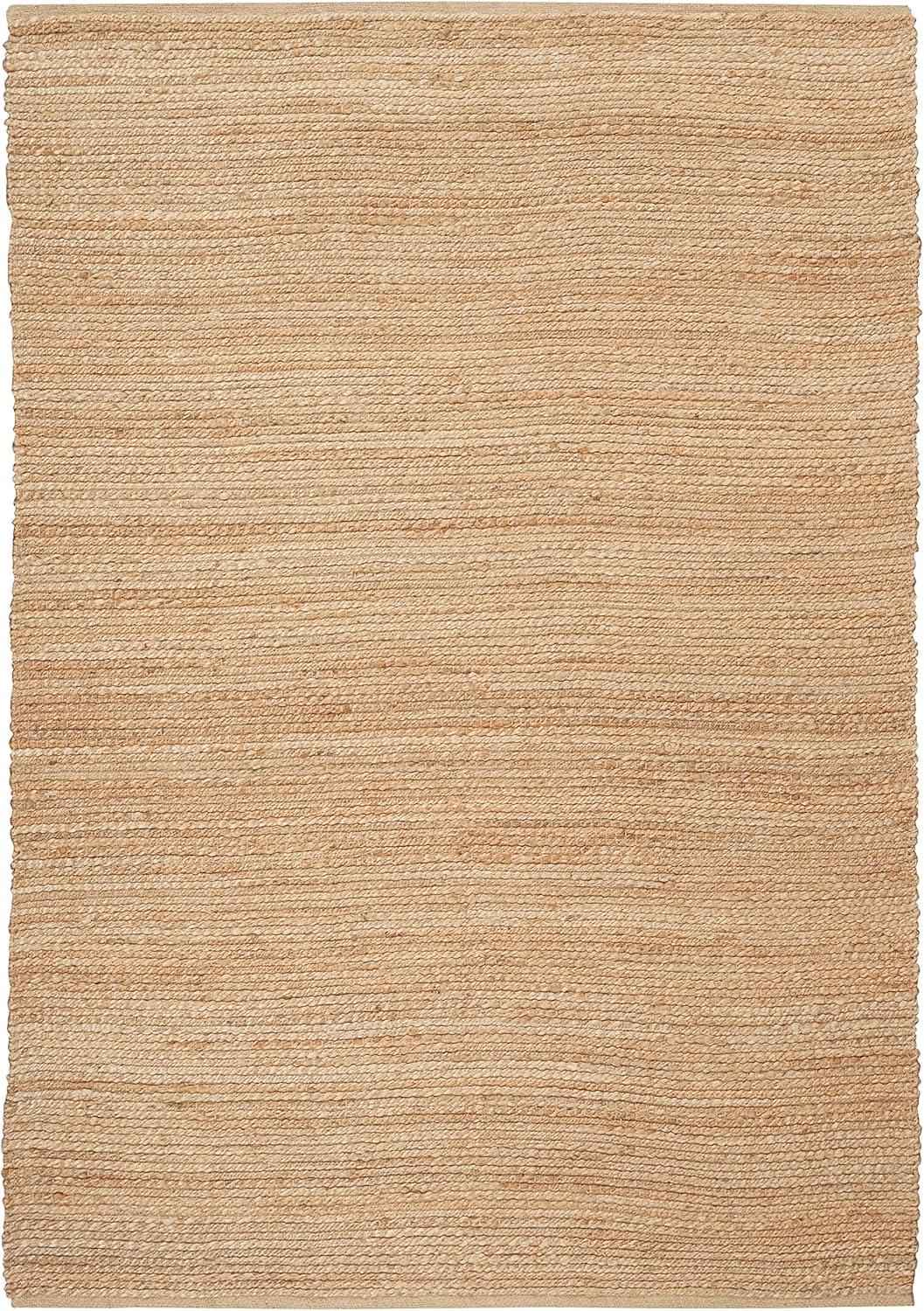 Nourison Hand Woven Natural Jute Indoor Rug Bleached 5' x 7'