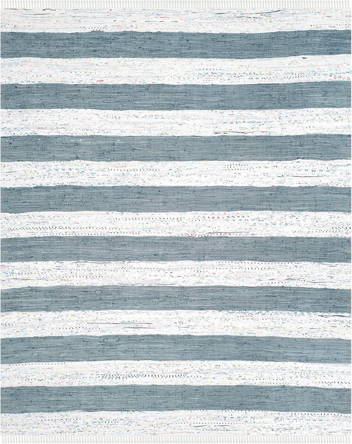 Yokum Hand Woven Cotton Striped Rug