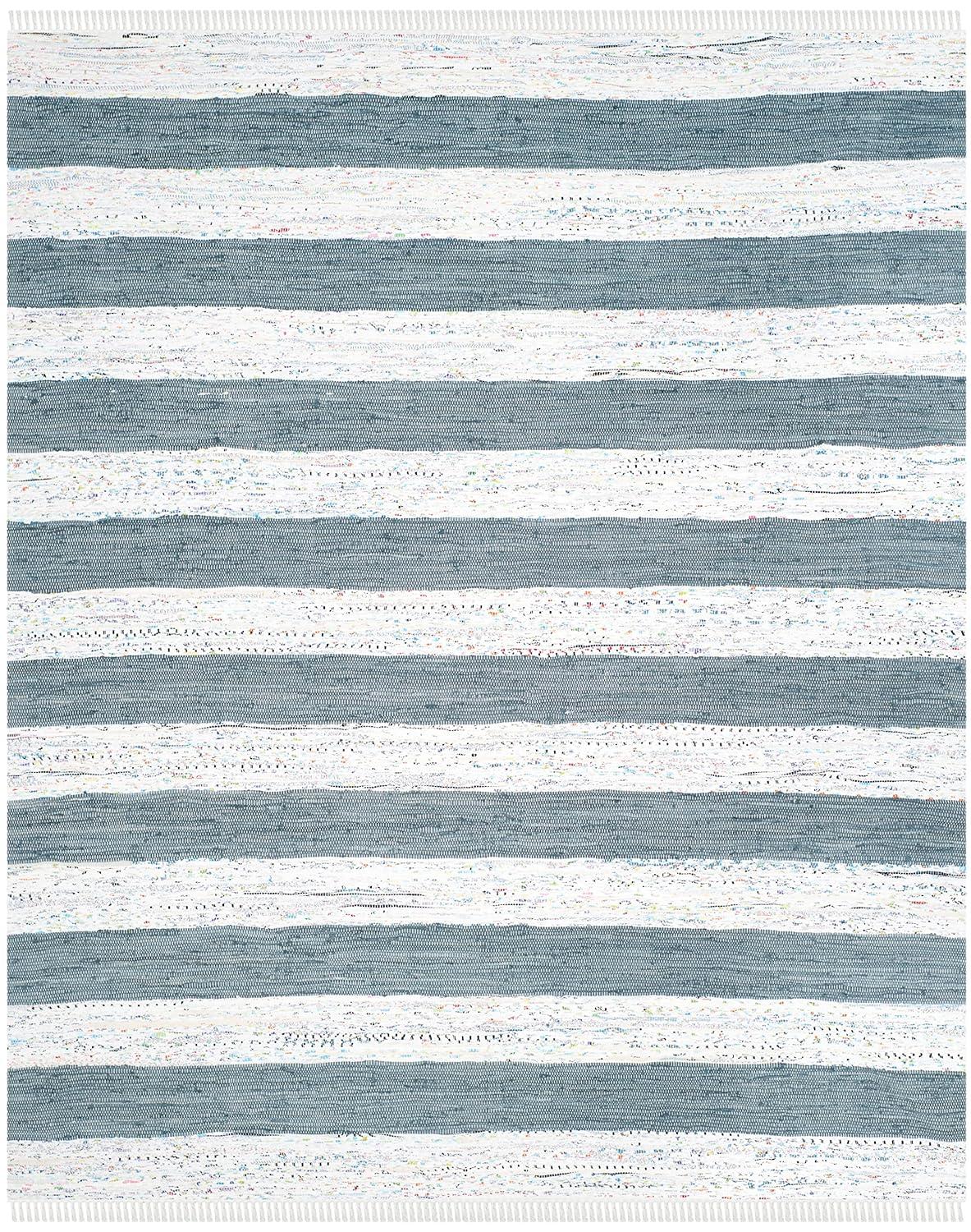 Yokum Hand Woven Cotton Striped Rug